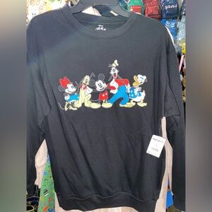 Disney sweater Black Long Sleeve Shirt